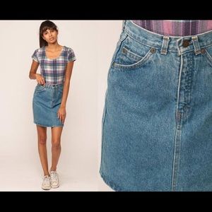 Vintage 80’s skirt by Levi’s